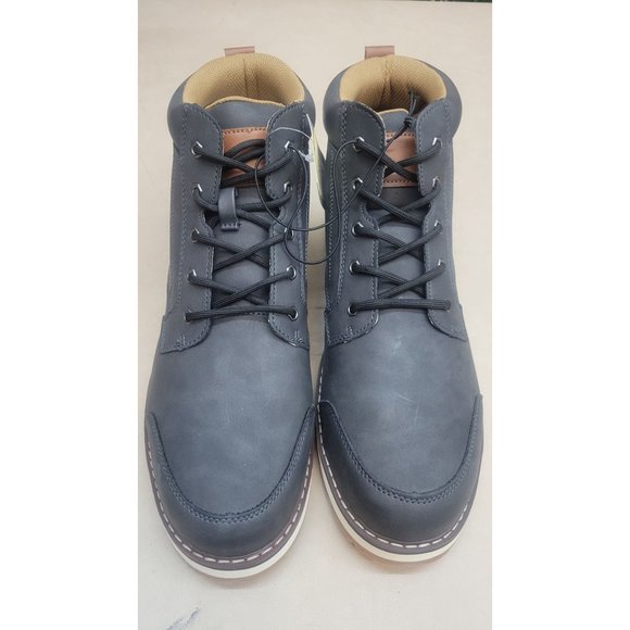 Men's Kendrick Lace-Up Boots - Goodfellow & Co Charcoal 13 - Picture 3 of 10